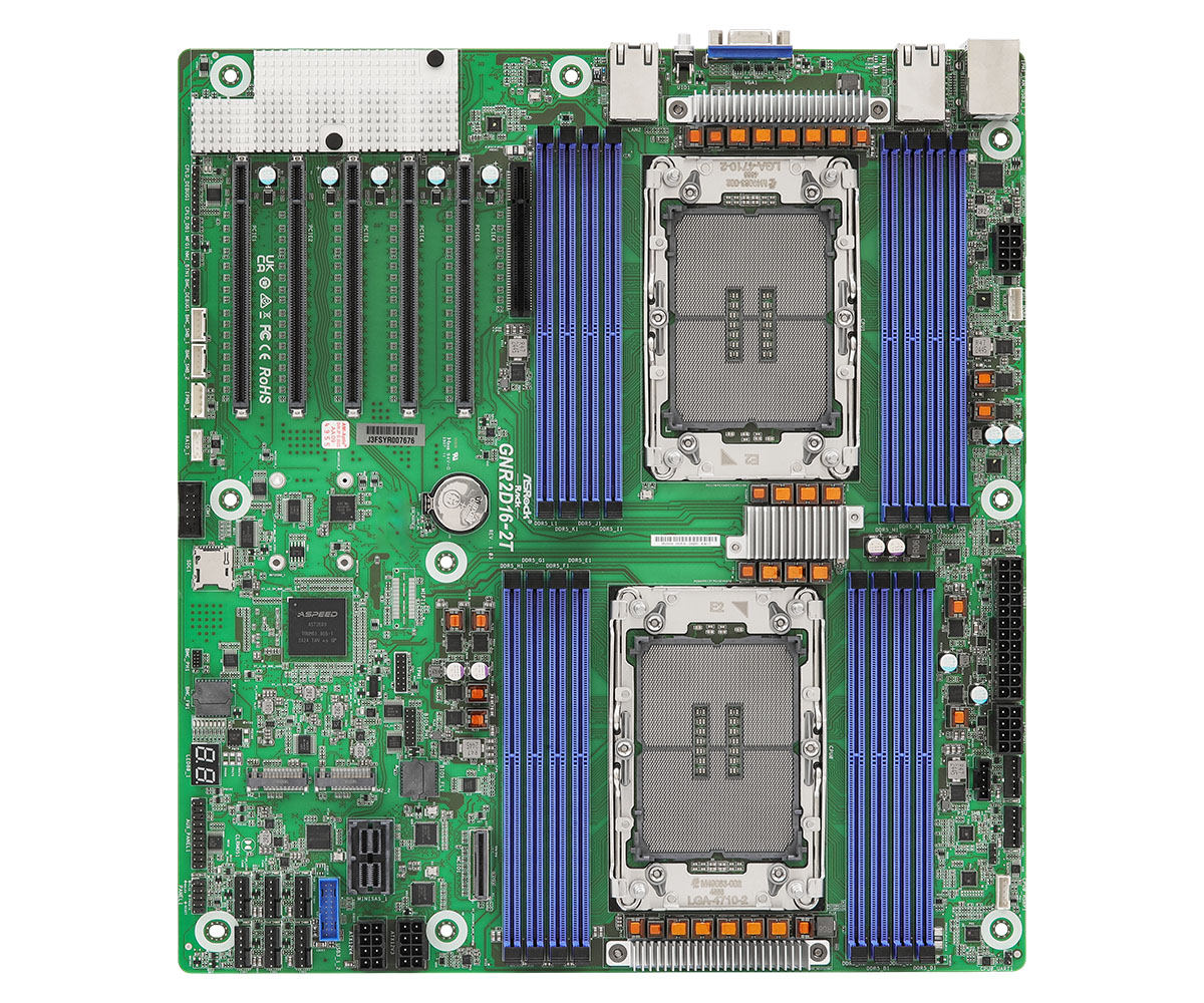 ASRock Rack Motherboard GNR2D16-2T