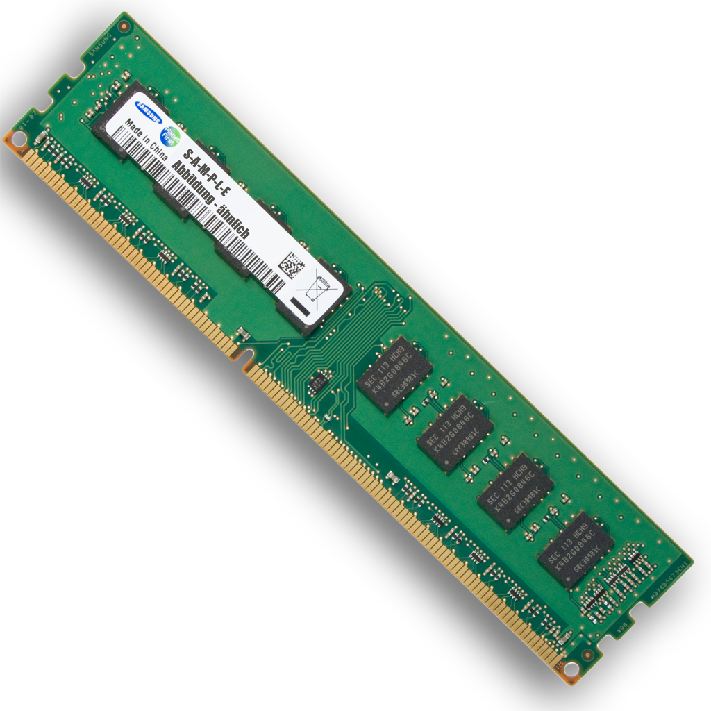 1GB Samsung DDR2-800 CL6 (128Mx8) (1,8V) FBGA