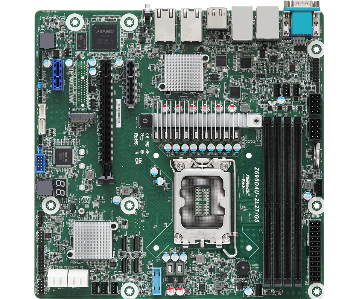 ASRock Rack Motherboard Z690D4U-2L2T/G5