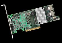 BROADCOM MegaRAID Controller SAS 9271-8i, low profile, PCIe 3.0 x8