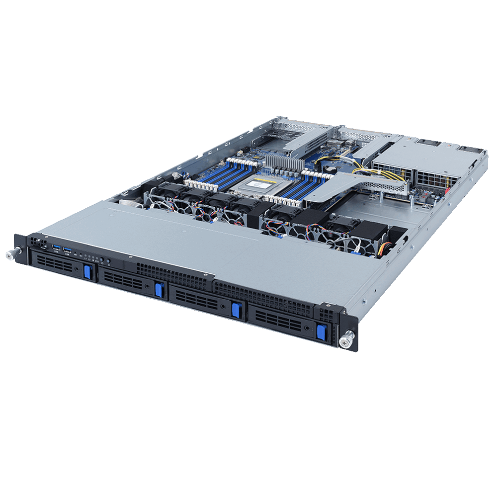 Gigabyte 1U AMD EPYC 7002 Server System R162-ZA0 (rev. 100)
