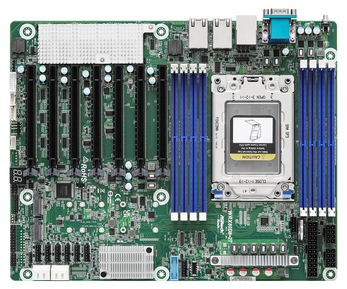 ASRock Rack Motherboard WRX80D8-2T