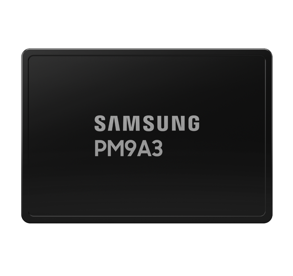 7.68TB Samsung SSD PM9A3, 2.5 Inch, U.2 PCIe 4.0 x4, NVMe