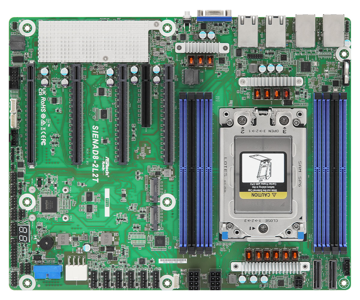 ASRock Rack Motherboard SIENAD8-2L2T