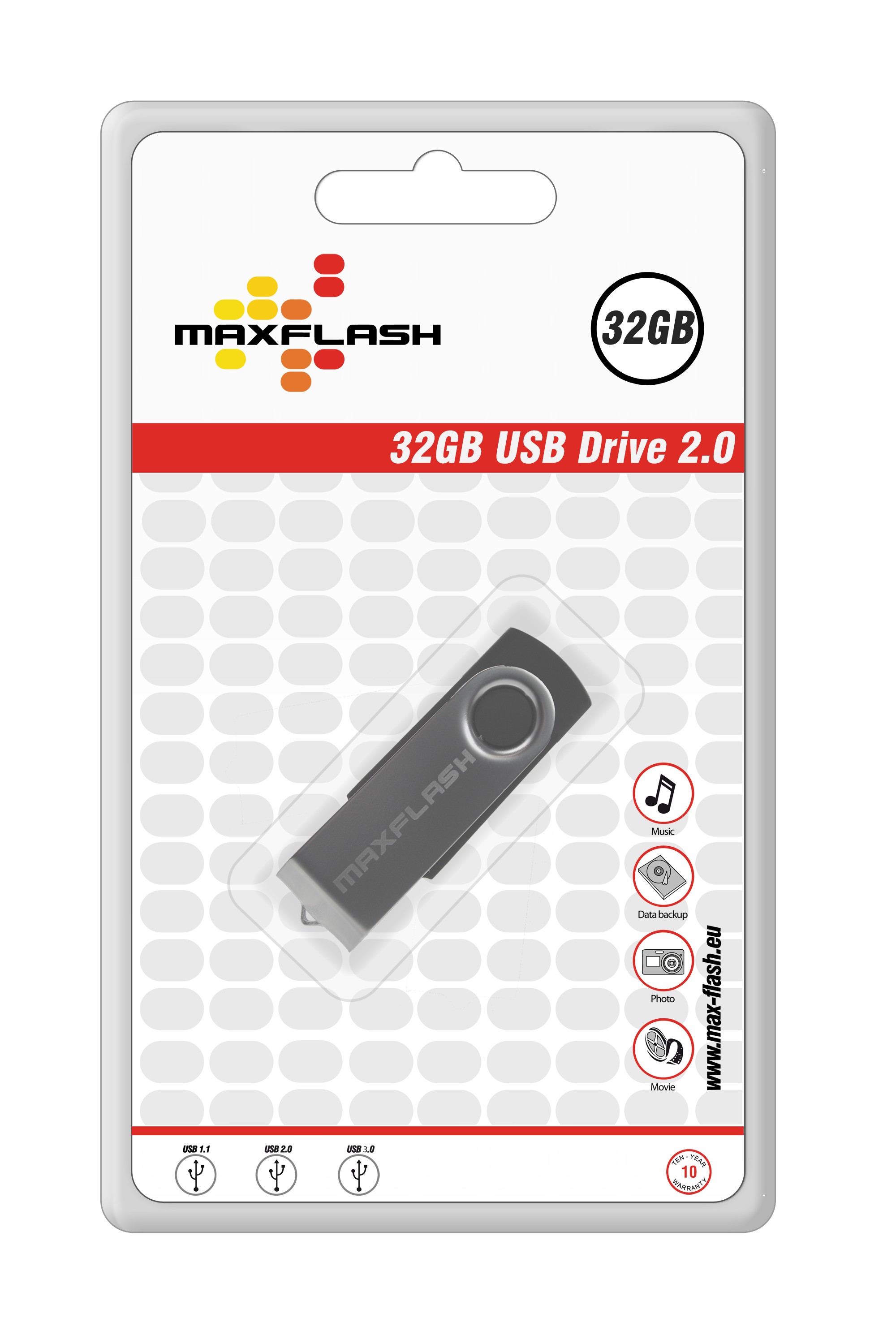32GB Maxflash USB Stick, Retail