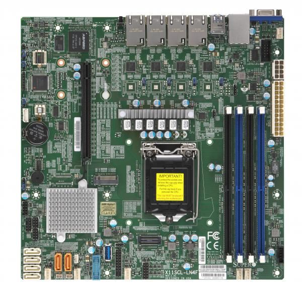 Supermicro Motherboard X11SCL-LN4F (bulk pack)