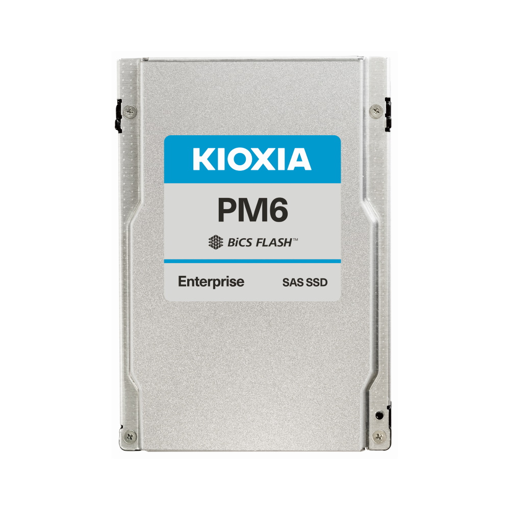 12.8TB KIOXIA SSD PM6-V 2,5 Zoll SAS4