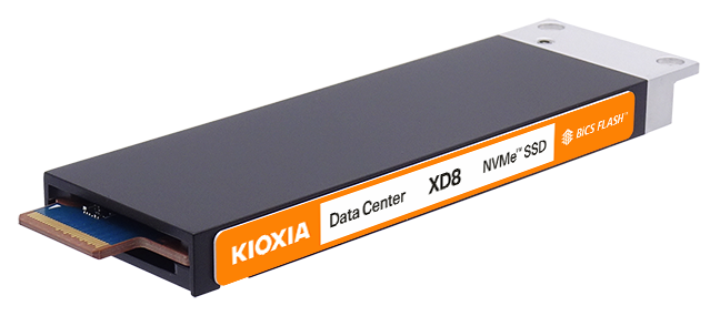 1.92TB KIOXIA SSD XD8 E1.S NVMe SED