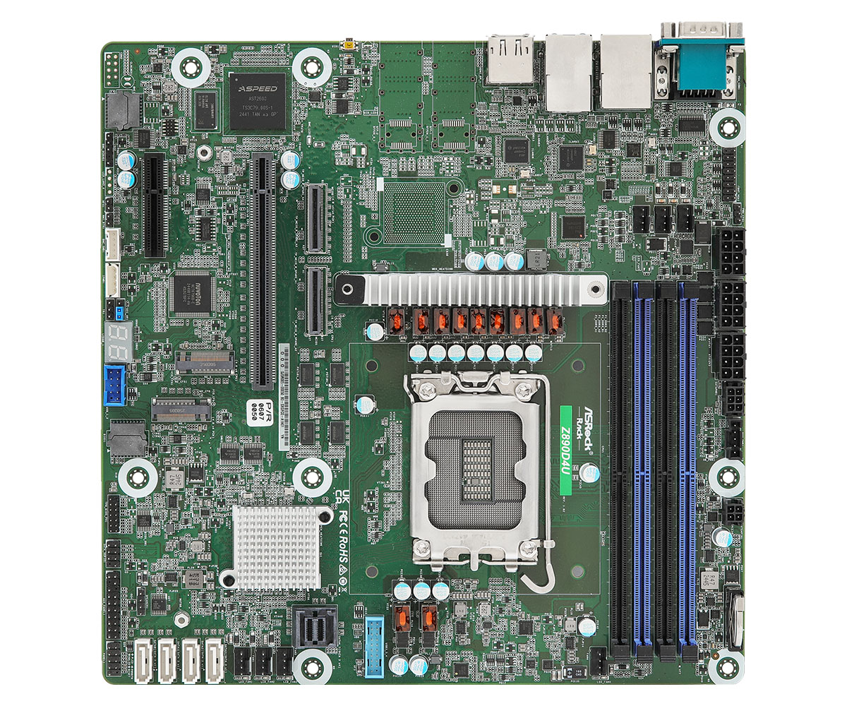 ASRock Rack Motherboard Z890D4U
