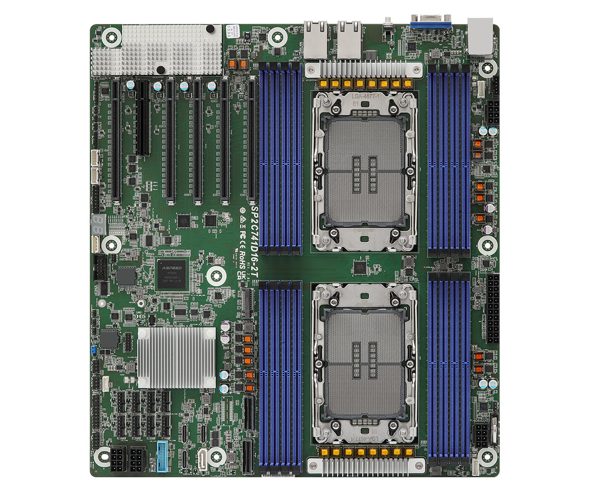 ASRock Rack Motherboard SP2C741D16-2T