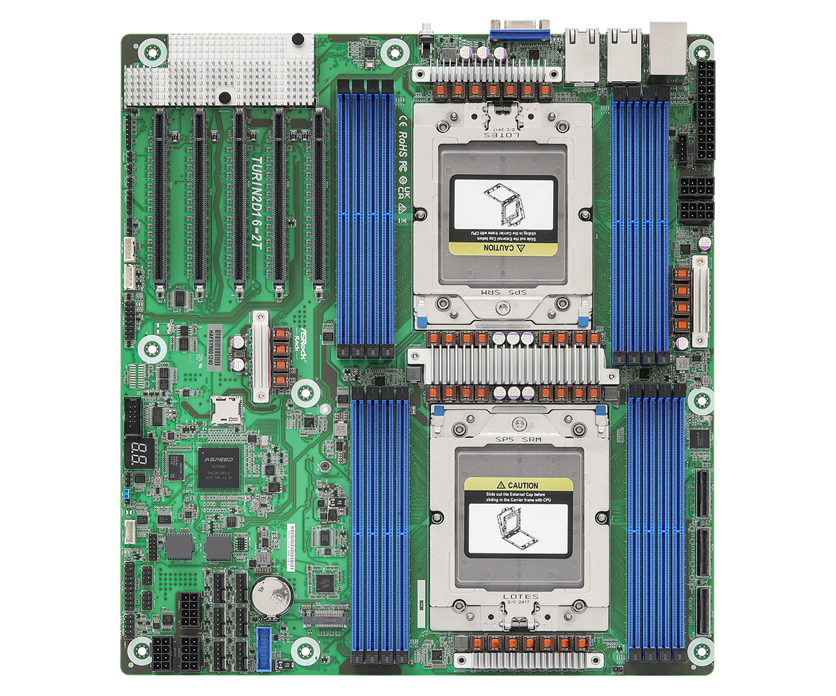 ASRock Rack Motherboard TURIN2D16-2T