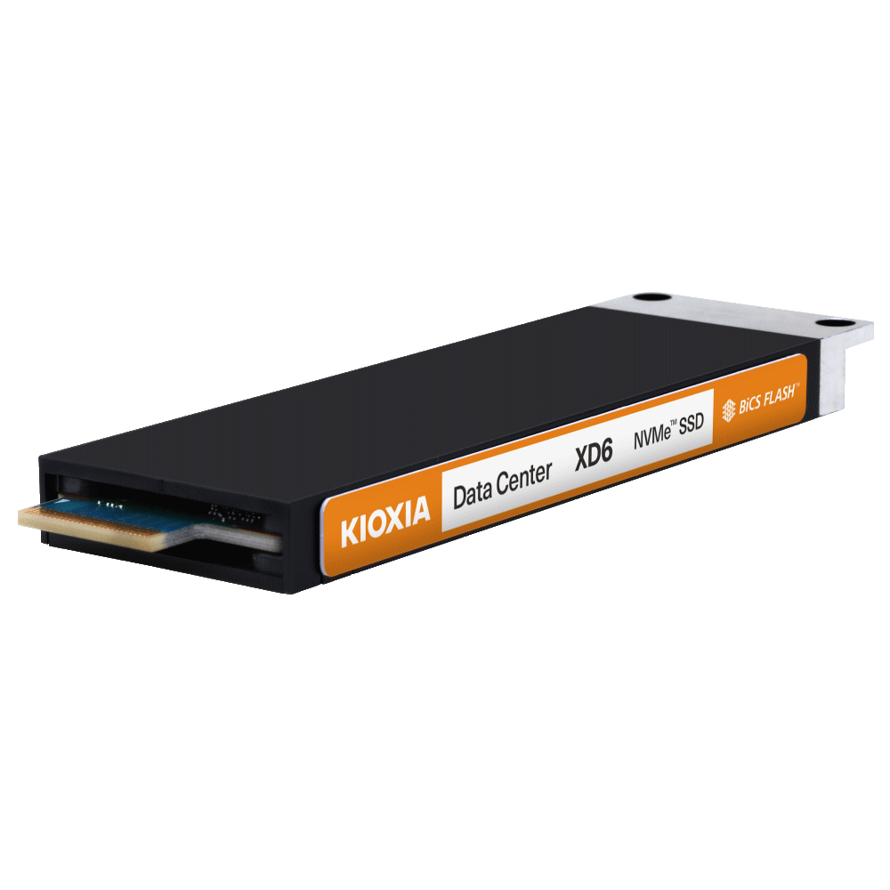 3.84TB KIOXIA SSD XD6 E1.S NVMe