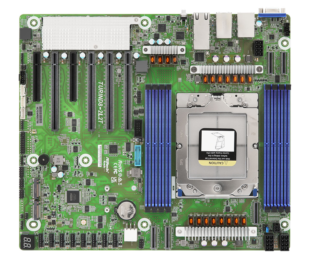 ASRock Rack Motherboard TURIND8-2L2T