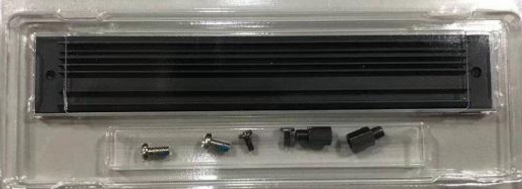 Supermicro M.2 Heatsink SNK-C0121L-1 Supermicro M.2 Heatsink SNK-C0121L-1