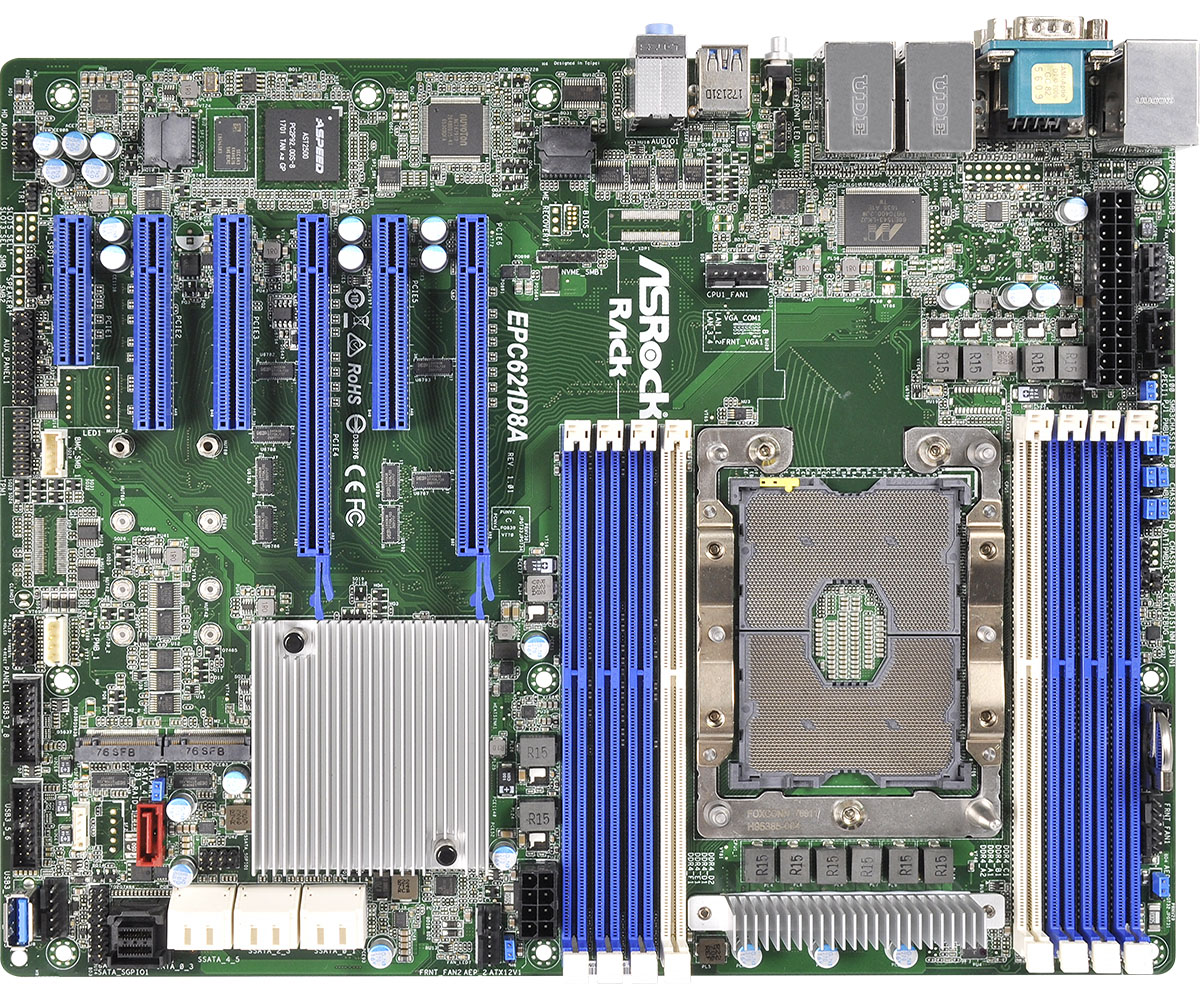 ASRock Rack Motherboard EPC621D8A