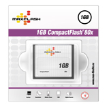 1GB Maxflash CF/CompactFlash Karte 120x (Typ I), Retail