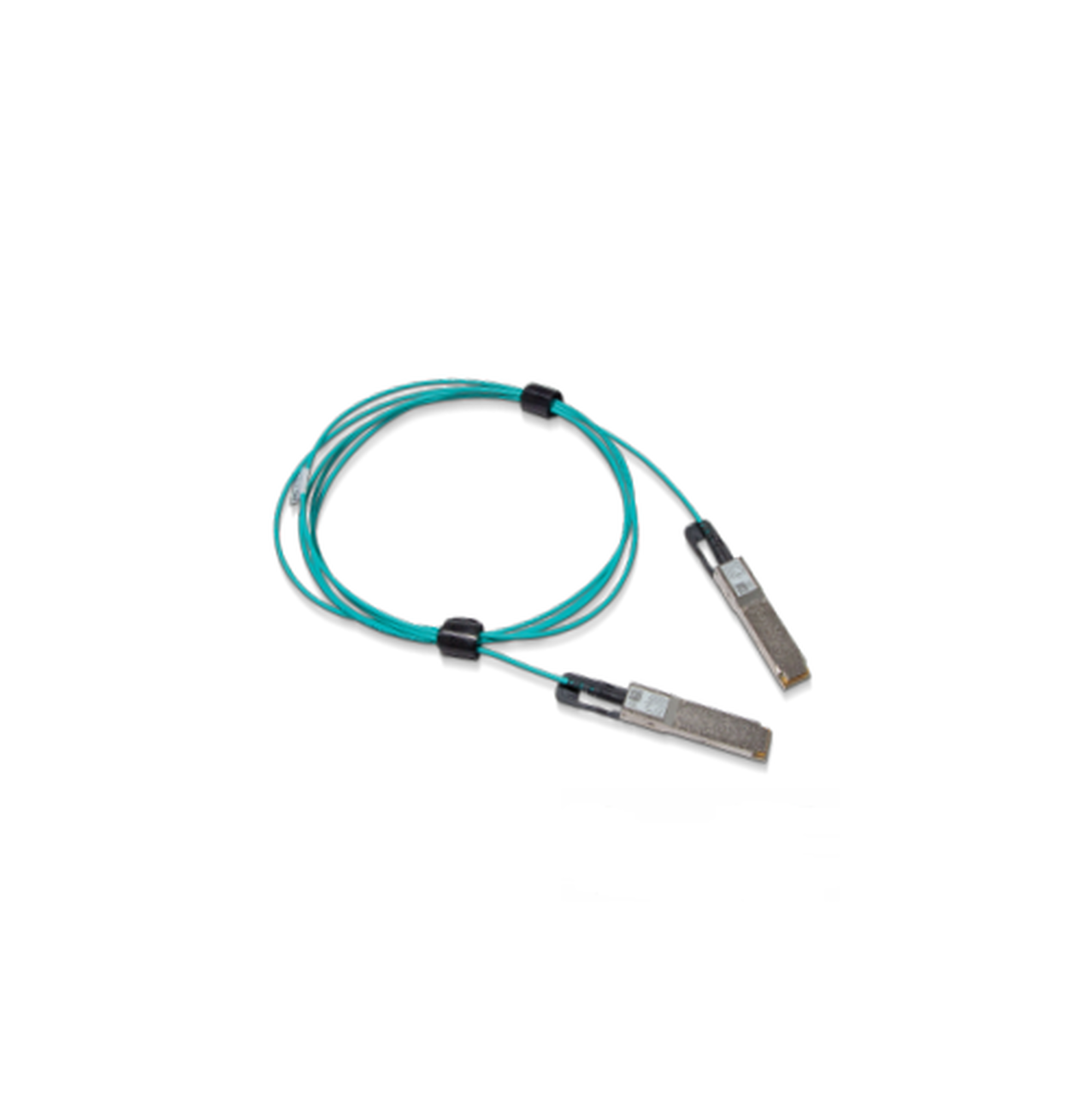 NVIDIA active optical cable, IB HDR, up to 200Gb/s, QSFP56, LSZH, black pulltab, 5m