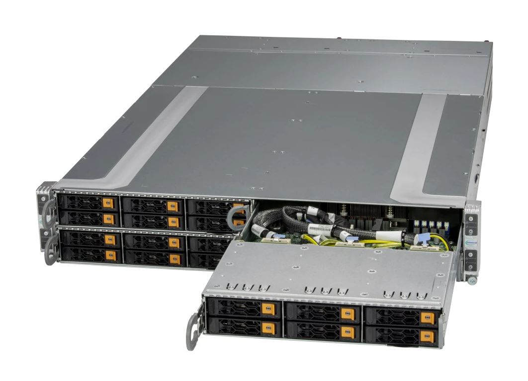 Supermicro GrandTwin A+ Server 2115GT-HNTR-01-G2 (Configured Complete System)