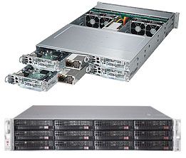 Supermicro SuperServer 6028TR-HTFR (black)