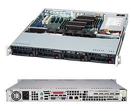 Supermicro SuperChassis 813MTQ-600CB (black) (EOL)