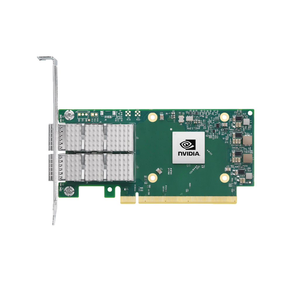NVIDIA ConnectX-6 Dx EN adapter card, 50GbE, Dual-port SFP56, PCIe 4.0 x16, No Crypto