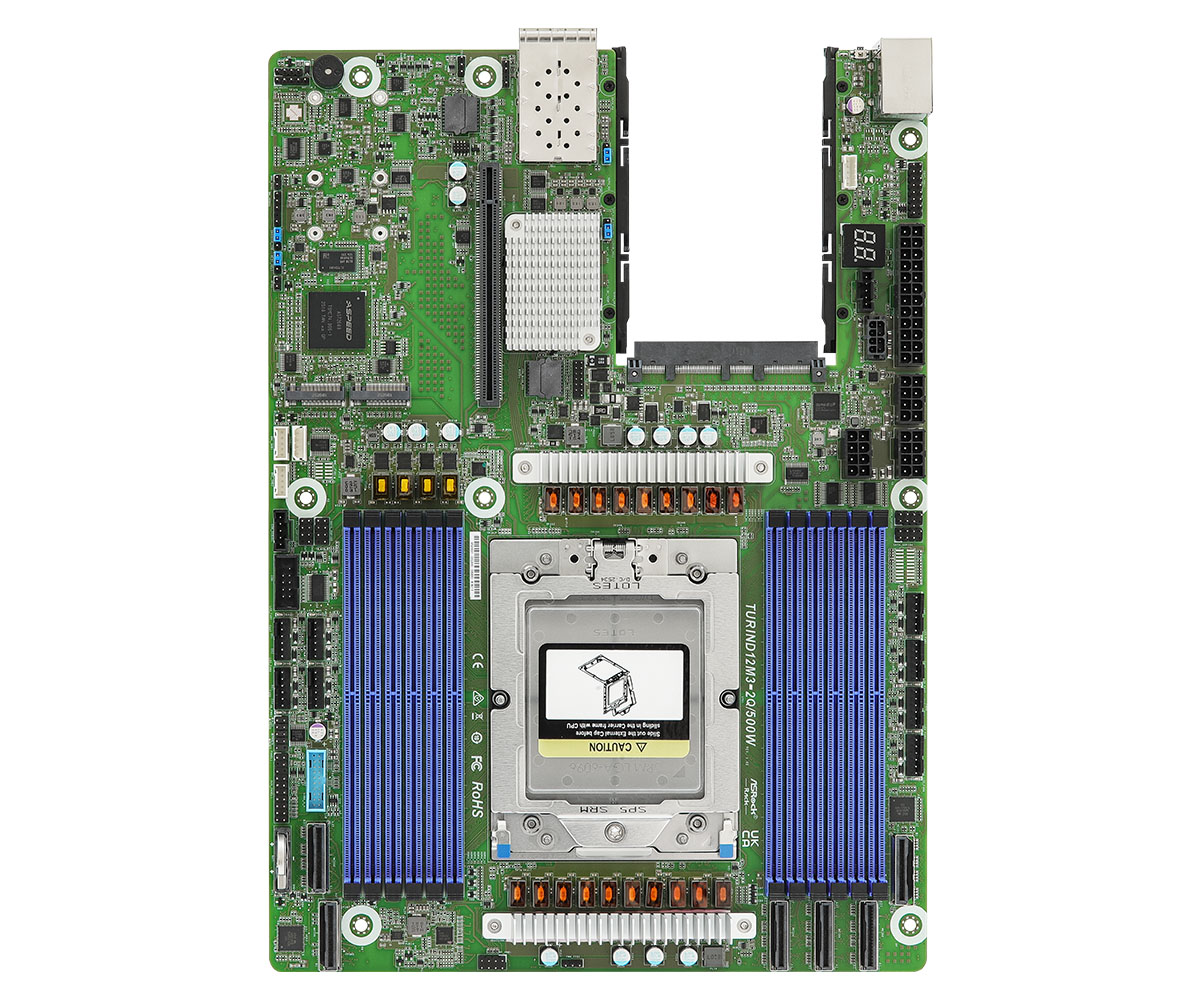 ASRock Rack Motherboard TURIND12M3-2Q/500W