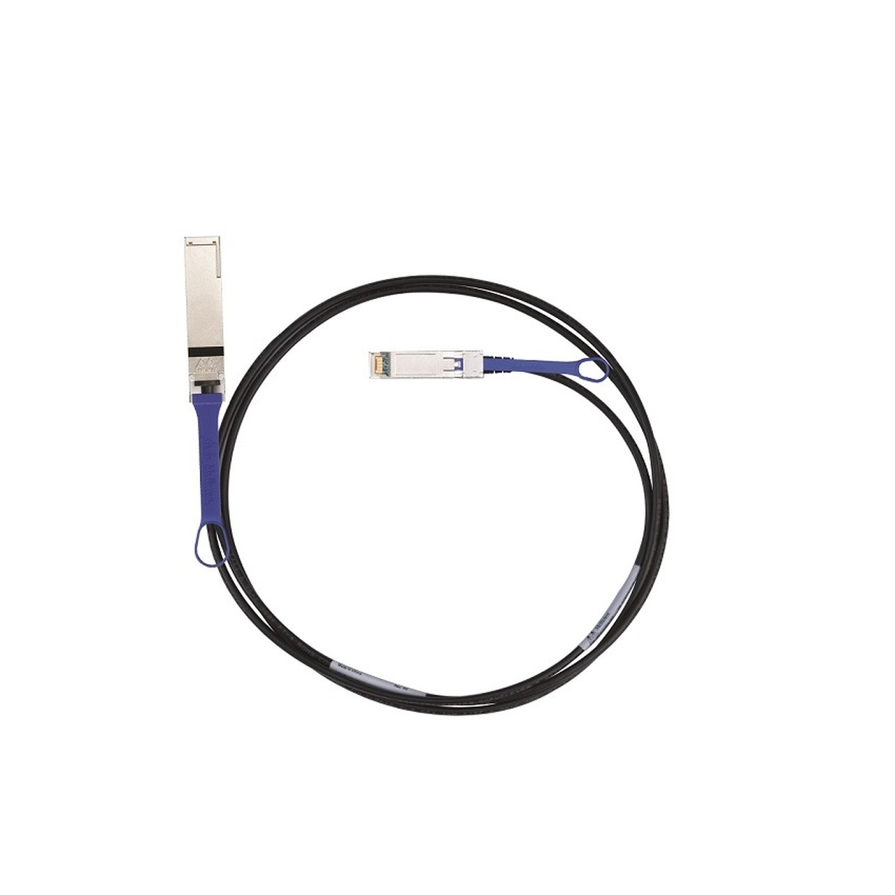 NVIDIA passive copper hybrid cable, ETH 10GbE, 10Gb/s, QSFP to SFP+, 2m