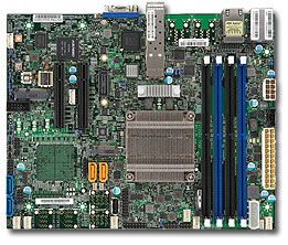 Supermicro Motherboard X10SDV-2C-TP4F (retail pack)