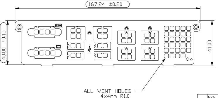 Supermicro MCP-260-00165-0N I/O Shield