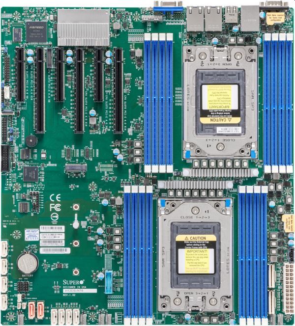 Supermicro Motherboard H12DSI-NT6 (bulk pack)