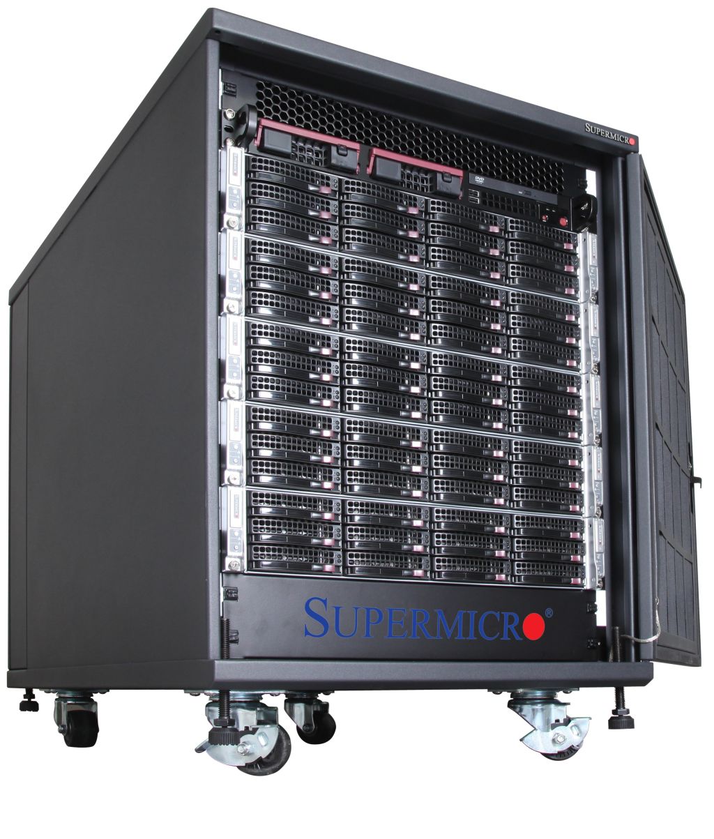 Supermicro Rack Cabinet RACK14U (black)