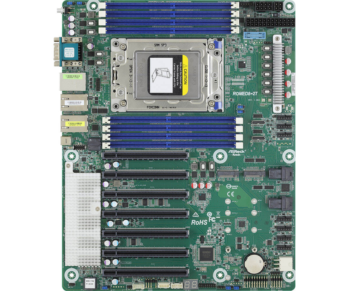 ASRock Rack Motherboard ROMED8-2T